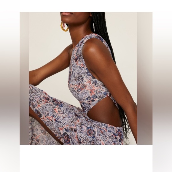 MISA Aries Dress in Feathered Floral size S NWT - Picture 2 of 10